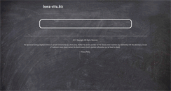 Desktop Screenshot of bona-vita.biz